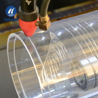 WT10mm ODM หลอดอะคริลิคใสขนาดใหญ่เส้นผ่านศูนย์กลาง Eco Friengly Plexiglass Cylinder
