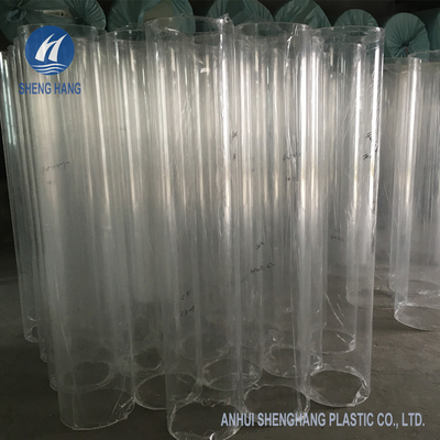 หลอดอะครีลิคใสขนาดใหญ่ 9.8ft OD400mm PMMA Cylinder Anti Impact