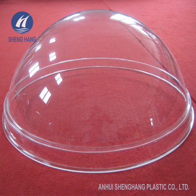 ASTM D792 ผลิตภัณฑ์โพลีคาร์บอเนต 4mm Plastic Dome Skylight Covers Replacement