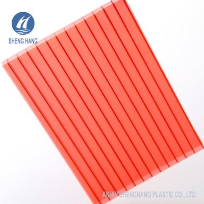 PC Hollow UV Protection แผ่นโพลีคาร์บอเนต Twinwall สีต่างๆ
