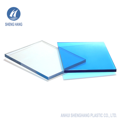 แผ่นแข็งโพลีคาร์บอเนตสีน้ำตาล SGS 2000 * 3000 มม. ASTM C177