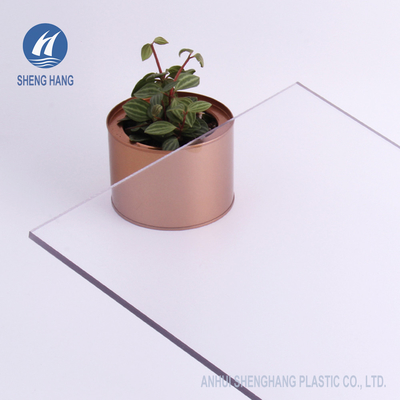 Poly Carbonate Solid Sheet Uv ป้องกันแผงโพลีคาร์บอเนต 4x8 โปร่งใส