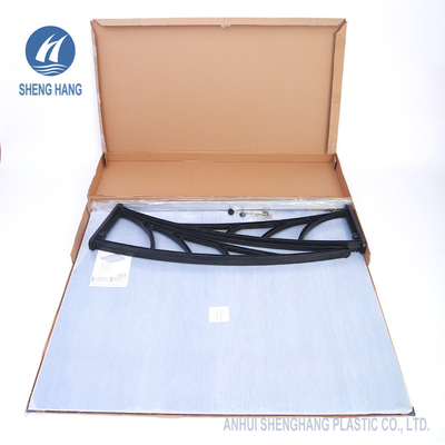 ขายึดพลาสติกกันสาดโพลีคาร์บอเนต OEM กลางแจ้ง