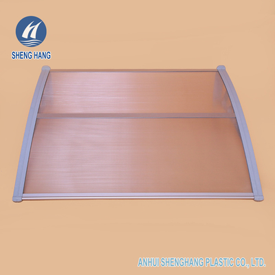 การออกแบบที่ทันสมัยพลาสติก Patio Gazebo Canopy Outdoor Polycarbonate PC Awning