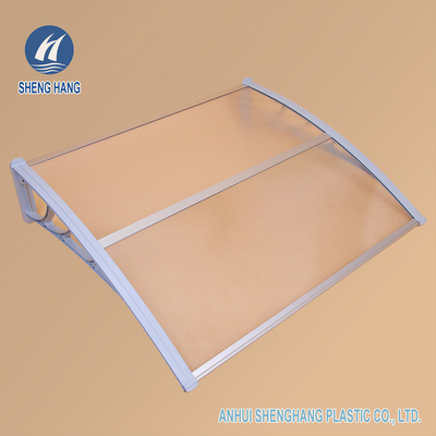 กันสาดโพลีคาร์บอเนต PC Canopy Overhead Door Window Awning