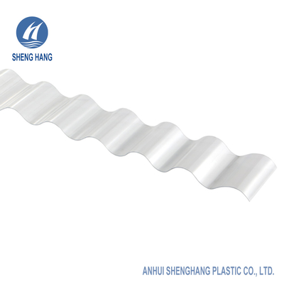 2.95×10ft Covestro Clear Corrugated Polycarbonate Sheet 50 Micron UV Resistant