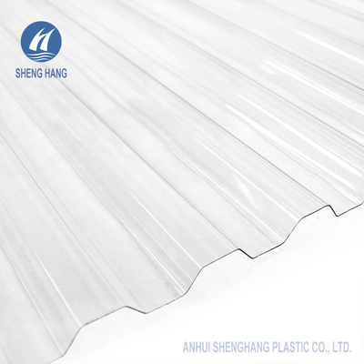 หลังคาพลาสติกลูกฟูก แผ่นโพลีคาร์บอเนตเวฟ Co Extrusion CNAS ASTM C177