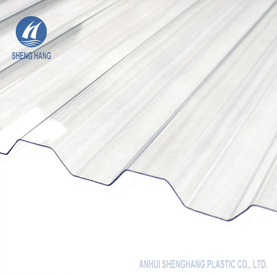 แผ่นโพลีคาร์บอเนตทึบแสงหลังคา 3.28ft ASTM E84 Fireproof