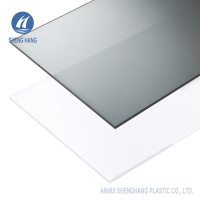 CNAS Matte Finish แผ่นพลาสติกโพลีคาร์บอเนต Frosted ทนทาน 4 * 8ft