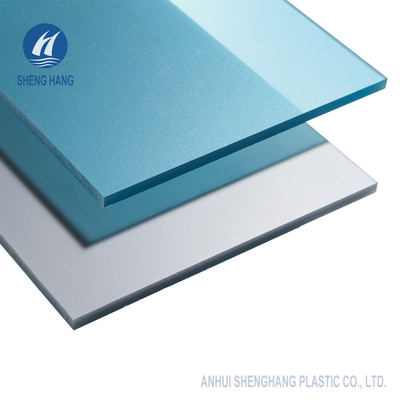 CNAS Matte Finish แผ่นพลาสติกโพลีคาร์บอเนต Frosted ทนทาน 4 * 8ft