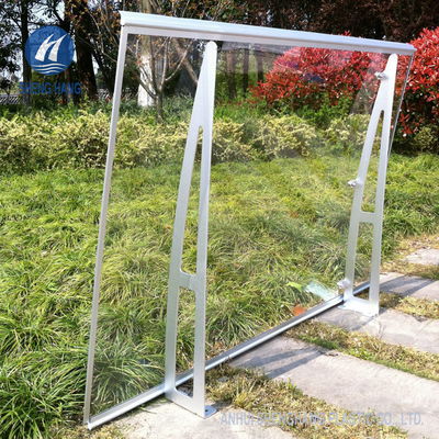 ประตูระเบียง 3mm ใสโพลีคาร์บอเนต Canopy Anti Aluminium Alloy