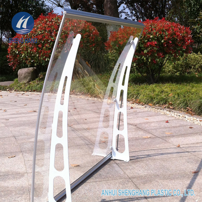 DIY โครงโลหะโพลีคาร์บอเนต Canopy ทนต่อสภาพอากาศกว้าง 1.4 ม. สำหรับ Window