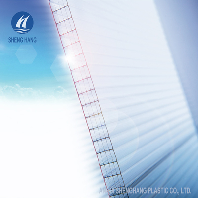Windows Fireproof Five Wall แผงโพลีคาร์บอเนต 12mm 2100 * 6000mm