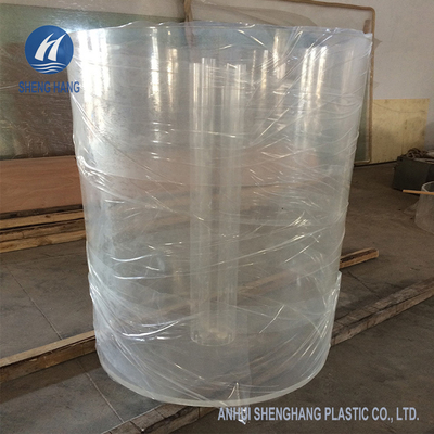 หลอดอะครีลิคใสขนาดใหญ่ 9.8ft OD400mm PMMA Cylinder Anti Impact