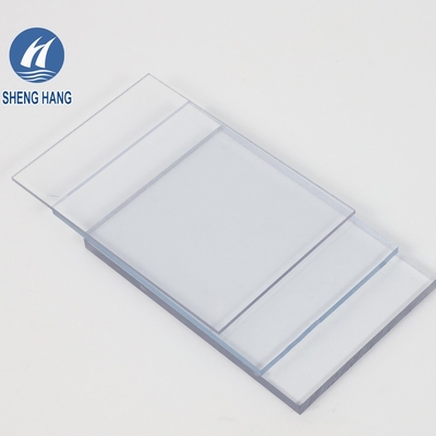 สีขาว ASTM D696 D648 แผ่นแข็งโพลีคาร์บอเนต 6.7 × 10ft แผ่นพลาสติก