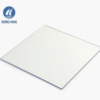 UL94 V0 แผ่นโพลีคาร์บอเนตที่เป็นของแข็ง Covestro แผ่นพลาสติกใส 4x8 Unbreakable