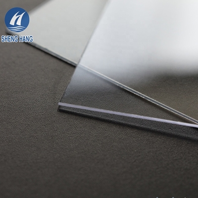 UL94 V0 แผ่นโพลีคาร์บอเนตที่เป็นของแข็ง Covestro แผ่นพลาสติกใส 4x8 Unbreakable