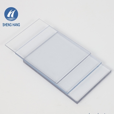 Poly Carbonate Solid Sheet Uv ป้องกันแผงโพลีคาร์บอเนต 4x8 โปร่งใส
