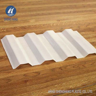 แผ่นหลังคาโพลีคาร์บอเนตลูกฟูกสีใส Co Extrusion